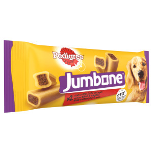 Afbeelding Pedigree Jumbone Medium - Hondensnacks - Rund Gevogelte 180 g door Brekz.nl