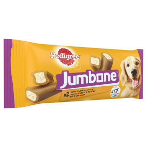 Afbeelding Pedigree Jumbone Medium - Hondensnacks - Kip Lam door Brekz.nl