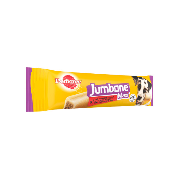 Pedigree Pedigree Jumbone Maxi met rund en gevogeltesmaak (180 gr) 4 x 180 g