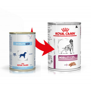 Afbeelding Royal Canin Veterinary Diet Mobility C2P+ blik hondenvoer 1 tray (12 blikken) door Brekz.nl