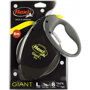 Afbeelding Flexi Giant L Neo 8 meter voor de hond Zwart door Brekz.nl