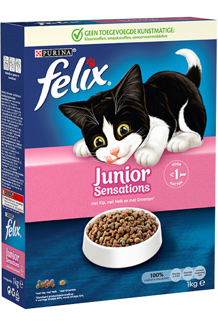 hoe zegen renderen Felix Junior Sensations kattenvoer | Voordelig online