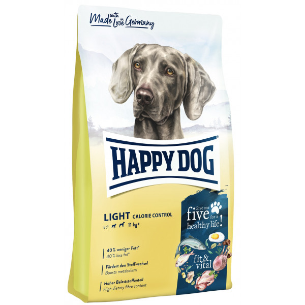 Happy Dog Supreme Fit & Vital Light Calorie Control hondenvoer 2 x 12 kg