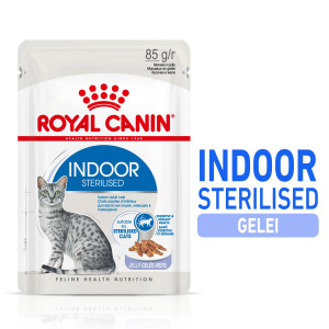 Afbeelding Royal Canin Sterilised Indoor in Jelly - 12 x 85 gram door Brekz.nl