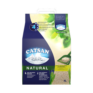 Afbeelding Catsan Natural Kattengrit 8 Liter door Brekz.nl