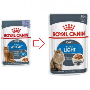 Royal Canin Ultra Light natvoer kat (85 g)