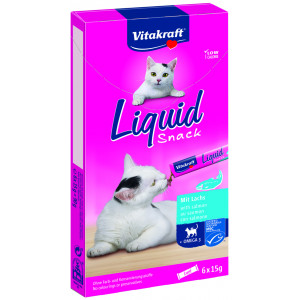 Afbeelding Vitakraft Liquid Snacks kattensnoep Eend door Brekz.nl