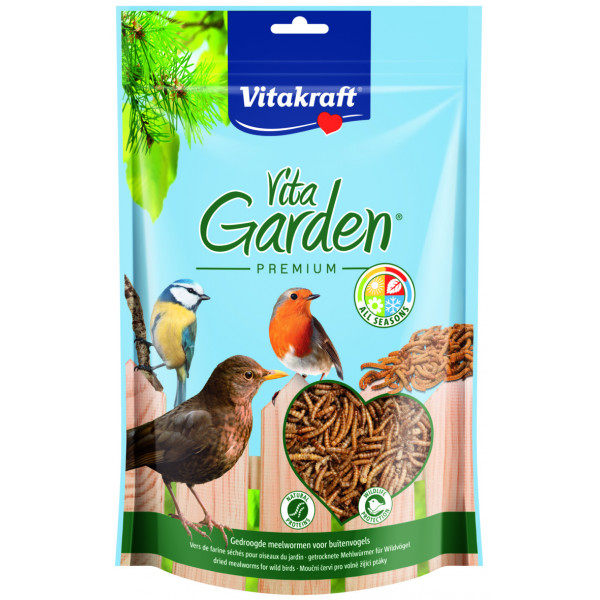 Vitakraft Vita Garden Special Meelwormen voor vogels 3 x 200 g