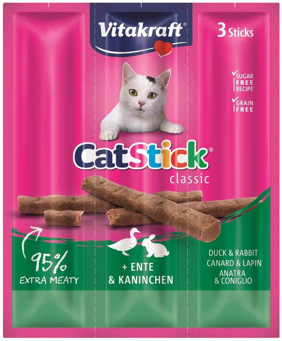 Vitakraft Catstick Classic eend & konijn kattensnoep