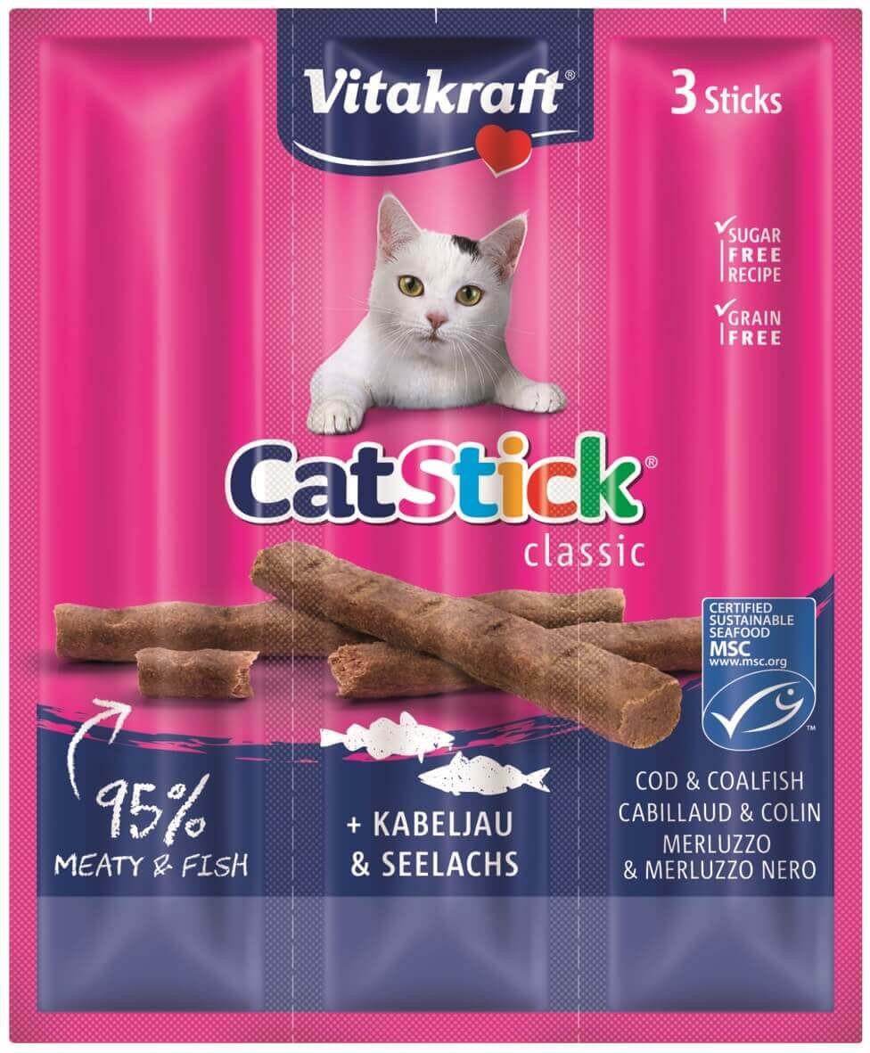 Vitakraft Catsticks Mini Kabeljauw/Tonijn