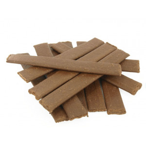 Afbeelding Brekz Jerkeys met lam hondensnack 400 gram Per 3 door Brekz.nl