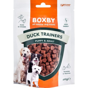 Afbeelding Boxby for dogs Duck Trainers 100 gram door Brekz.nl