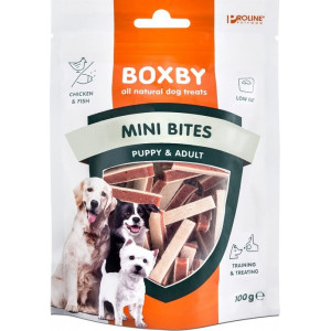 Afbeelding Boxby for dogs Puppy Snacks Mini Bites 100 gram door Brekz.nl