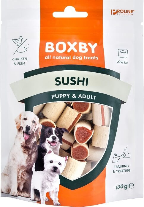 Boxby Original Sushi hondensnack