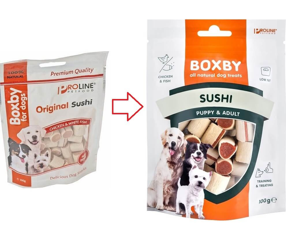 Boxby Original Sushi hondensnack