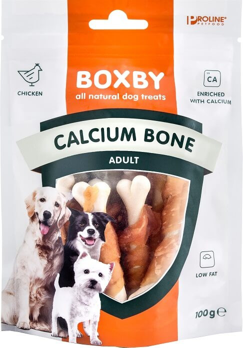 Afbeelding van 100 G Hondensnacks | Calcium Bone Boxby