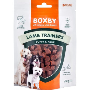 Afbeelding Boxby for dogs Lamb Trainers 100 gram door Brekz.nl