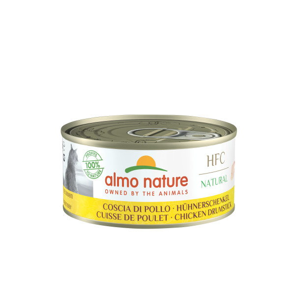 Almo Nature Almo Nature HFC Natural kippenboutvlees natvoer kat (150 g) 24 x 150 g