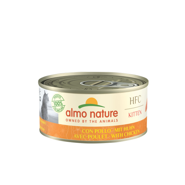 Almo Nature Almo Nature HFC Kitten kip natvoer kat (150 g) 24 x 150 g