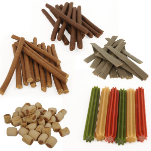 Afbeelding Brekz Rice Dental Sticks S voor de hond (12 cm - 6 stuks) 3 x 6 stuks door Brekz.nl