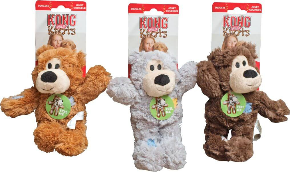 Afbeelding van Medium/large Kong Speelgoed Wild Knots beer