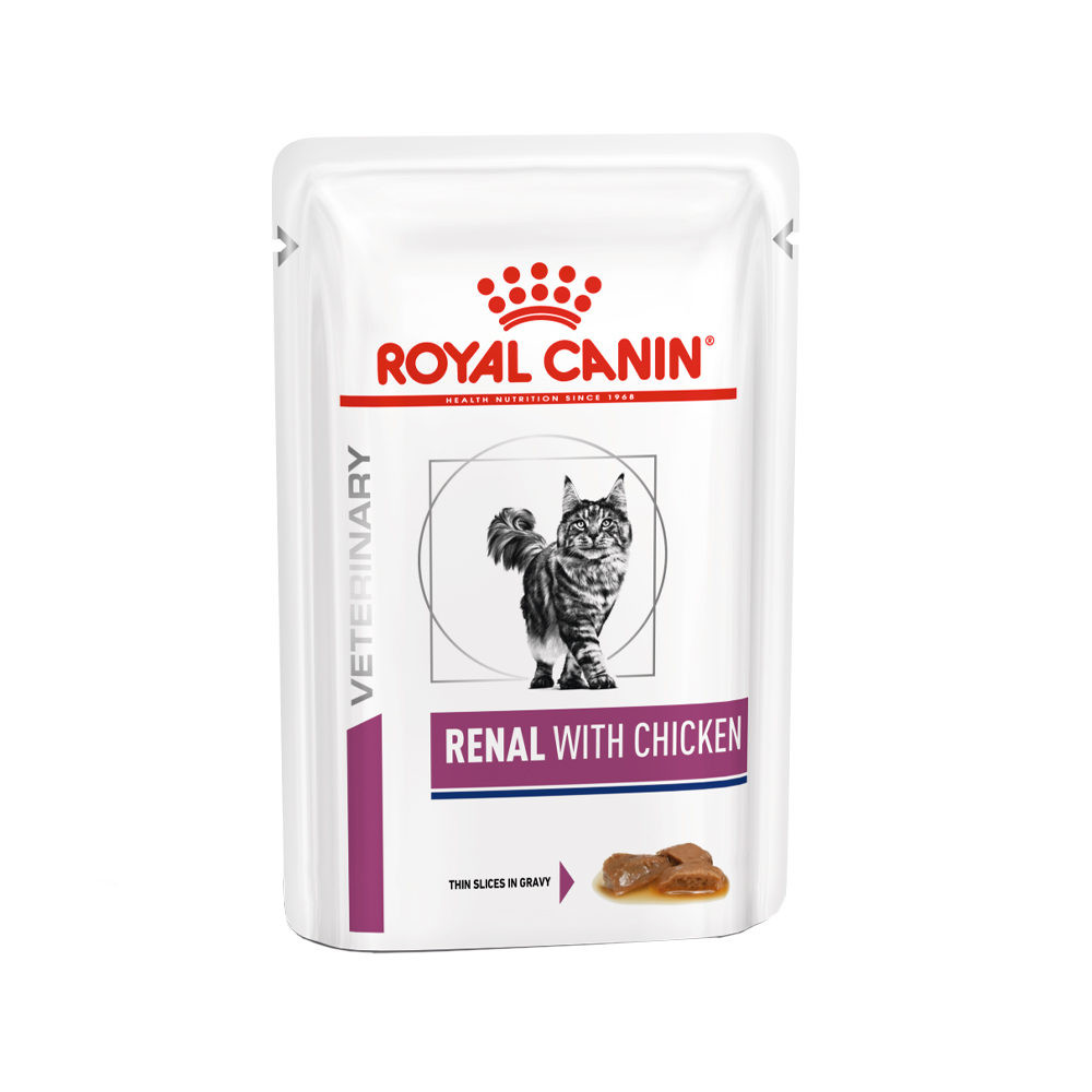 Royal Canin Veterinary Renal met kip natvoer kat