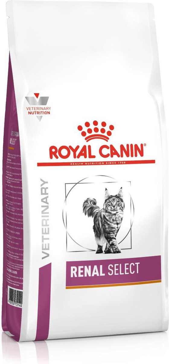 Afbeelding van 4 x 4 kg Royal Canin Veterinary Renal Select kattenvoer