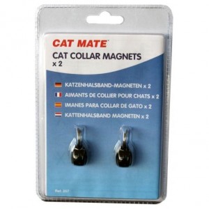 Afbeelding Cat Mate Collar Magnets (2x) voor de kat Per verpakking door Brekz.nl