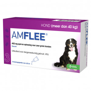 Amflee 402 mg spot-on hond XL