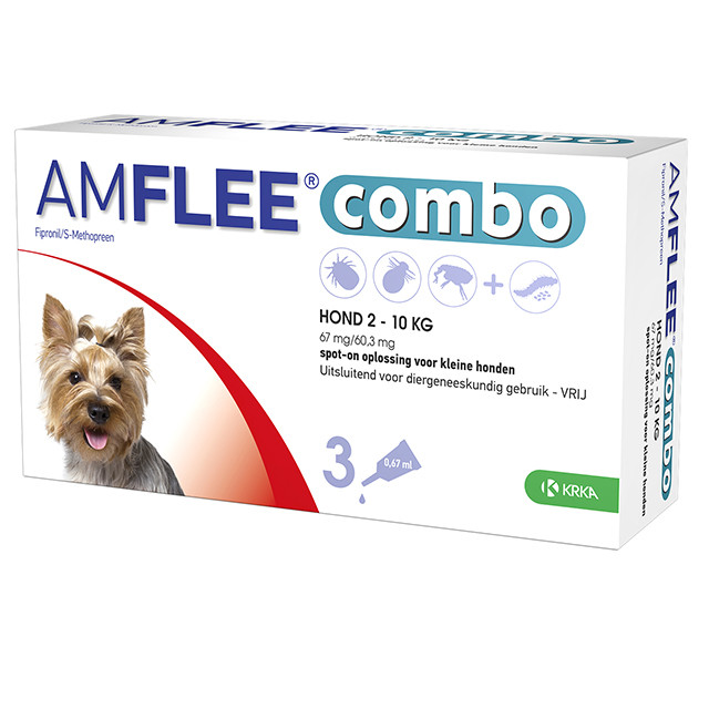 Amflee Combo Spot-On hond S 67 mg