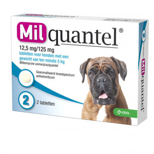 Afbeelding Milquantel Kleine Kat/Kitten (4 mg) - 2 tabletten door Brekz.nl