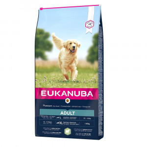 Afbeelding Eukanuba Adult Large Breed Lam & Rijst hondenvoer 2,5 kg door Brekz.nl