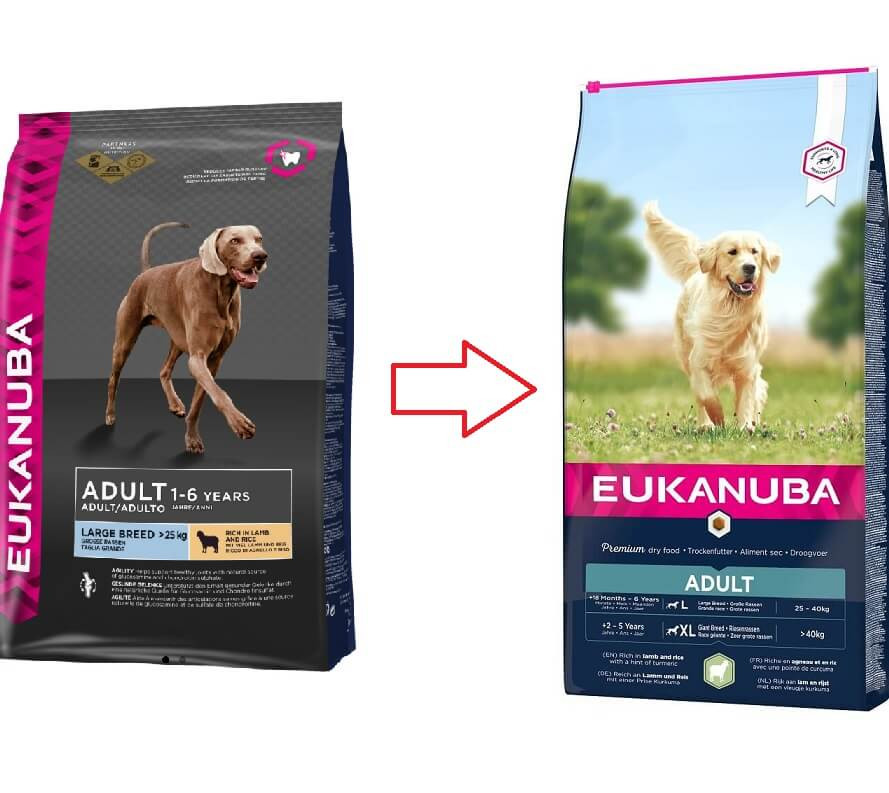 Eukanuba Adult Large Breed lam & rijst hondenvoer