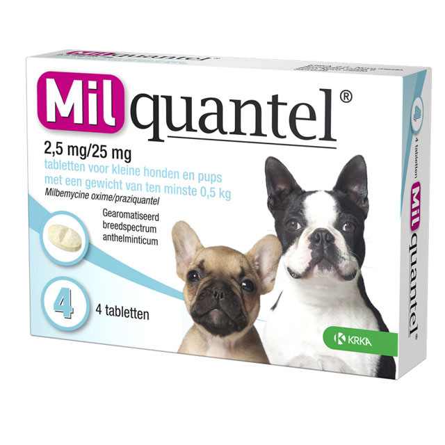 Milquantel tabletten voor de hond