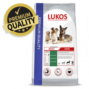 Lukos Adult Large - premium hondenvoer 6 x 1 kg
