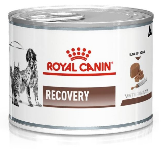 Royal Canin Veterinary Recovery blik hond en kat