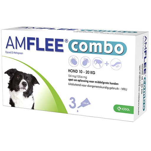 Amflee combo 134mg spot-on hond M