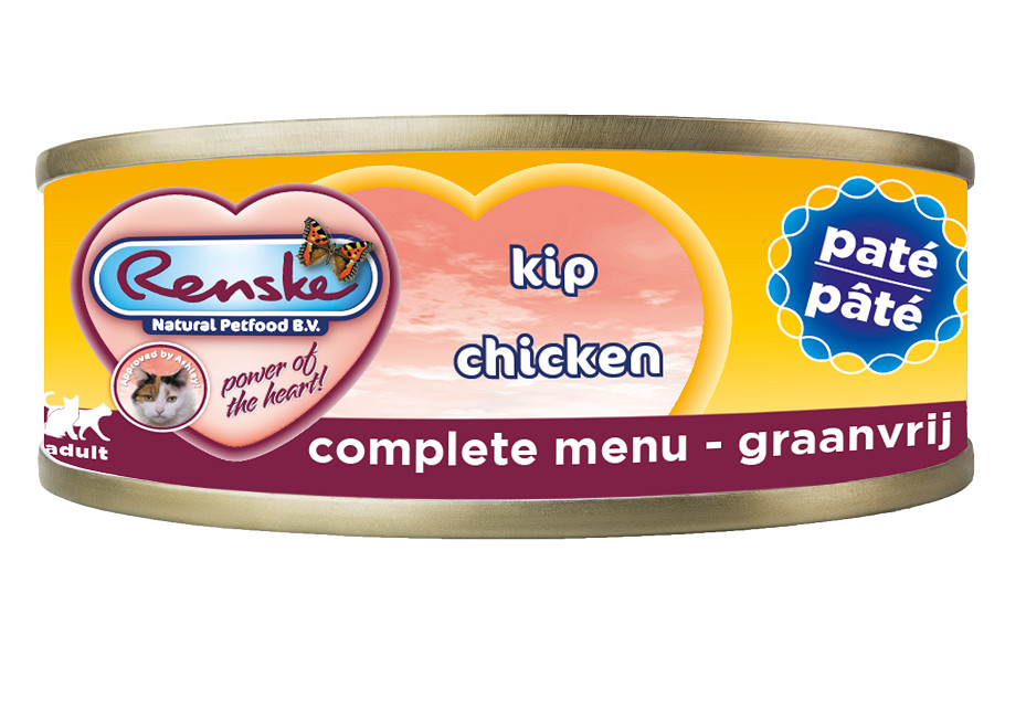 Renske paté kip nat kattenvoer (70 gram)