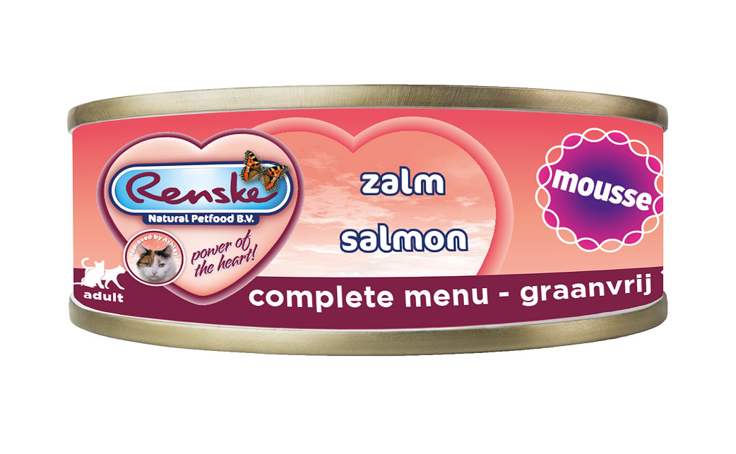 Renske mousse zalm kattenvoer (70 gram)