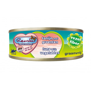 Afbeelding Renske Vers Kat Vezel 70 g - Kattenvoer - Tonijn&Groente door Brekz.nl