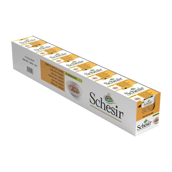 Schesir Tonijn met Sardine in visbouillon