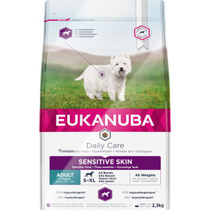 Eukanuba Daily Care Sensitive Skin hondenvoer 12 kg