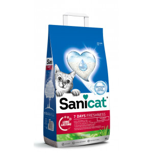 Afbeelding Sanicat Aloe Vera - Kattenbakvulling - 4 l door Brekz.nl