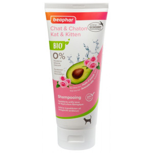 Afbeelding Beaphar Bio Shampoo Kat En Kitten - Kattenvachtverzorging - 200 ml door Brekz.nl