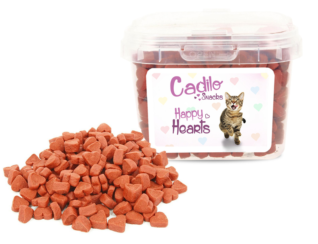 Cadilo Cat Snacks Happy Hearts 140 gram