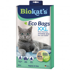 Afbeelding Biokat's Eco Bags XXL voor de kattenbak Per 3 door Brekz.nl