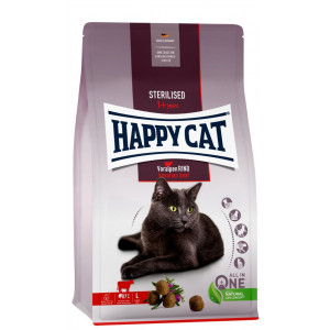 Afbeelding Happy Cat Adult Sterilised Voralpen Rind (met rund) kattenvoer 10 kg door Brekz.nl
