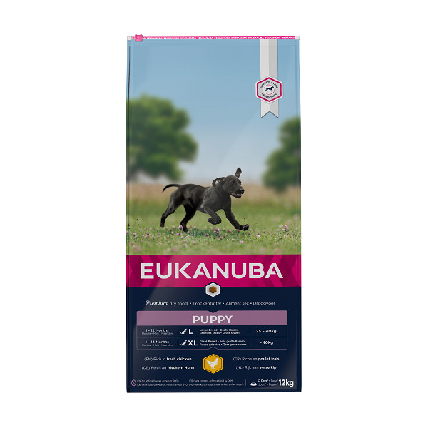 Eukanuba Growing Puppy Large Breed kip hondenvoer 15 + 3 kg