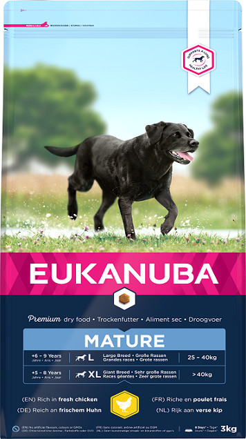 Eukanuba Thriving Mature Large Breed Kip hondenvoer