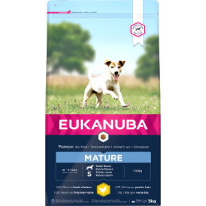 Eukanuba Mature Small Breed kip hondenvoer 3 kg afbeelding
